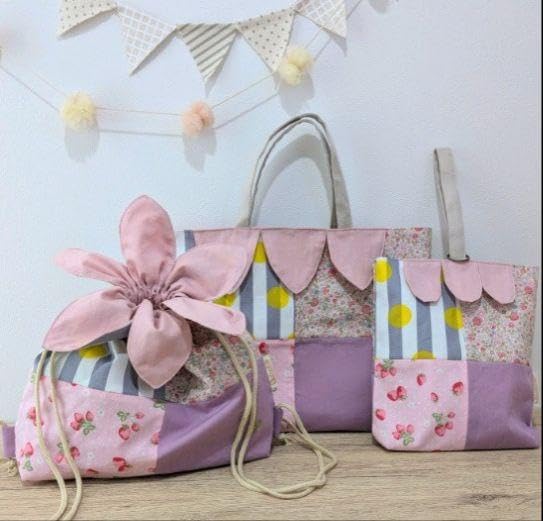 【テッド】女の子　レッスンバッグ　入園入学セットグッズ 入園入学 入園入学セット レッスンバッグセット 入園入学グッズ